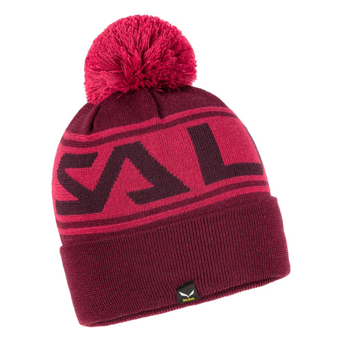Шапка Salewa ANTELAO POM BEANIE - фиолетовая  