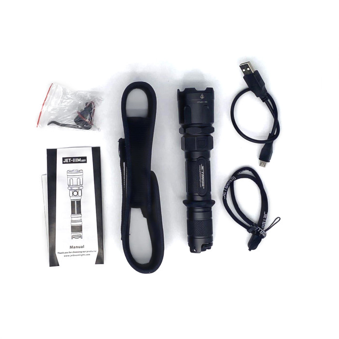Фонарь JetBeam JET-IIIM Tactical + аккум. 2600 mAh  