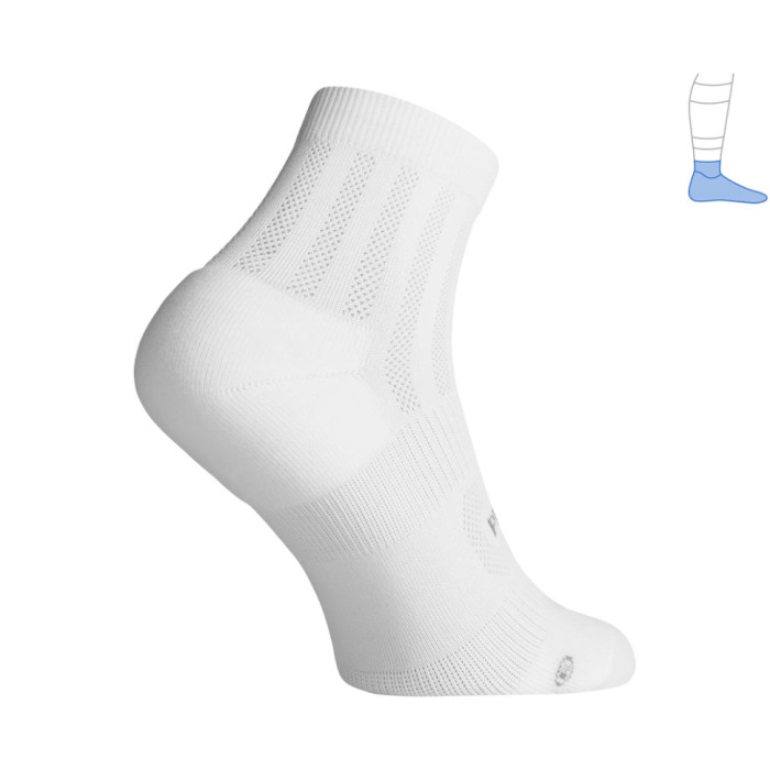 Функциональные носки Protector ShortDry летние белые S 36-39  