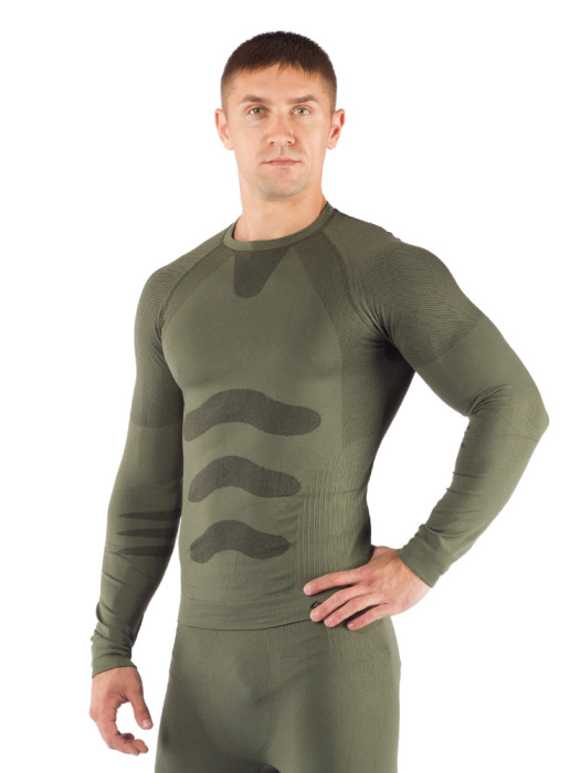 Футболка  мужская Lasting Apol, зеленая, S-M  