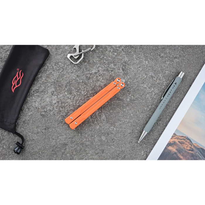 Нож складной Ganzo G766-OR, оранжевый  