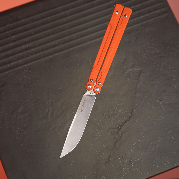 Нож складной Ganzo G766-OR, оранжевый  