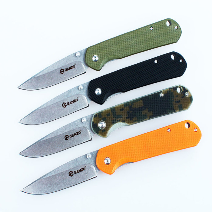 Нож Ganzo G6801, хаки  