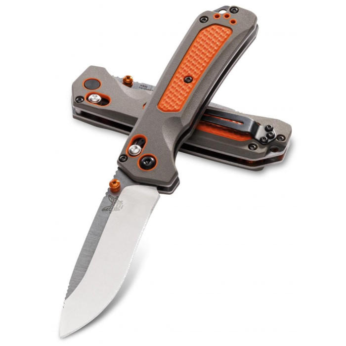 Нож Benchmade Grizzly Ridge оранжево-серый (15061) 