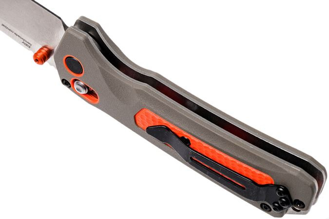 Нож Benchmade Grizzly Ridge оранжево-серый (15061)  