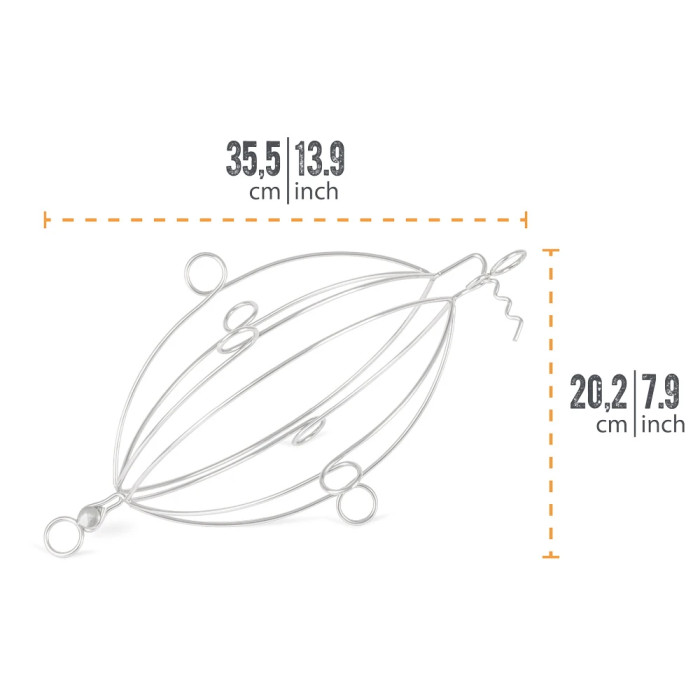 Корзина для запекания подвесная Petromax Hanging Poultry Grill Basket  