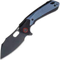 Нож CJRB Caldera BB, AR-RPM9 Steel, G10 blue