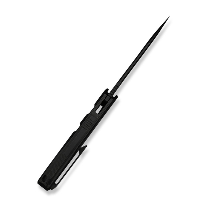 Нож складной туристический Weknife Breach (9.8 см) Bohler M390 / Titanium черный  