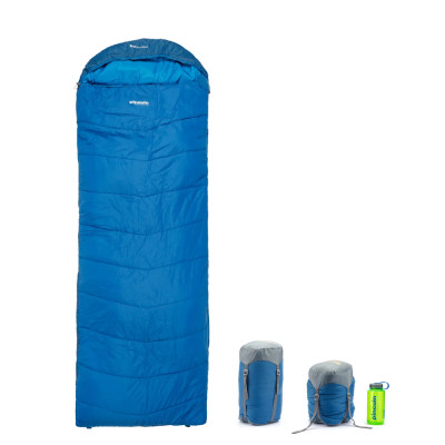 Спальный мешок Pinguin Safari (4/1°C), 190 см - Left Zip, Blue (PNG 240351) 2020