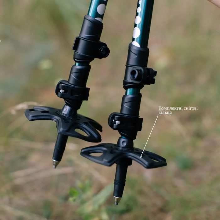 Треккинговые палки Tribe Trekking Pole Alu T-ME-0026-ocean  