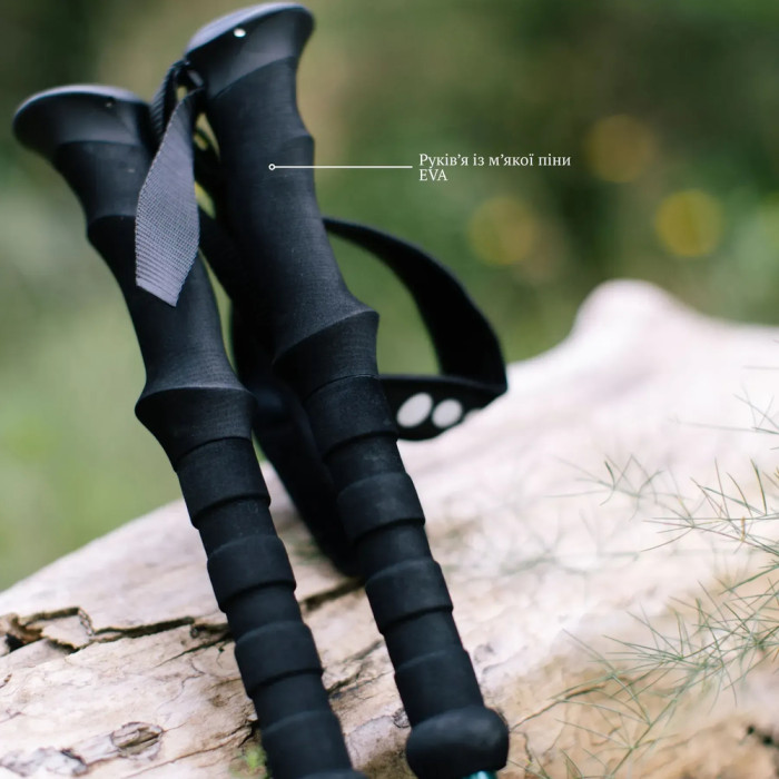 Треккинговые палки Tribe Trekking Pole Alu T-ME-0026-ocean  