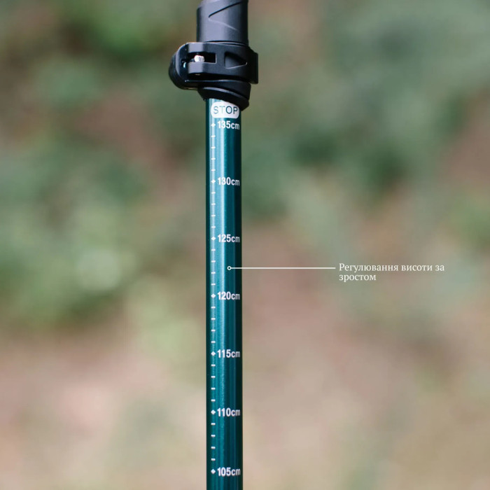 Треккинговые палки Tribe Trekking Pole Alu T-ME-0026-ocean  