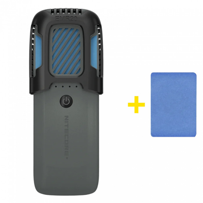 2в1 Фумигатор беспроводной, Power Bank Nitecore EMR20 (QC 3.0, 10000mAh)  