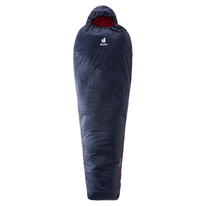 Спальник DEUTER Dreamlite цвет 3524 navy-cranberry левый  