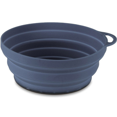 Тарелка Lifeventure Silicone Ellipse Bowl, Graphite
