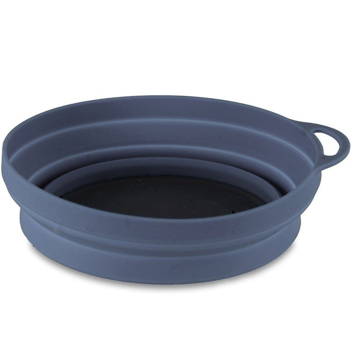 Тарелка Lifeventure Silicone Ellipse Bowl, Graphite  