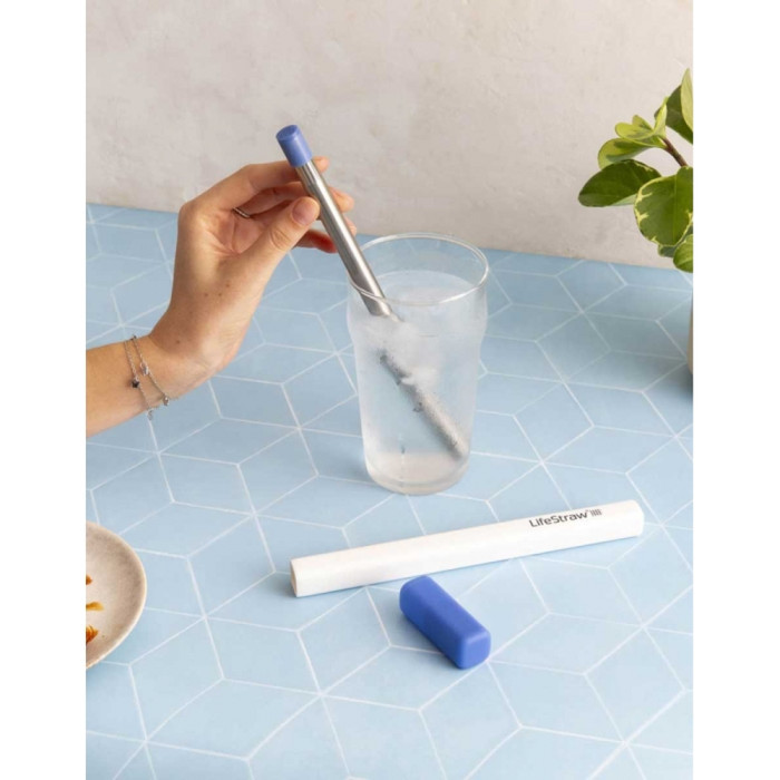 Фильтр для воды LifeStraw SIP, 1 шт с футляром для переноски, Midnight Blue (LSW LSSIP1MBWW)  