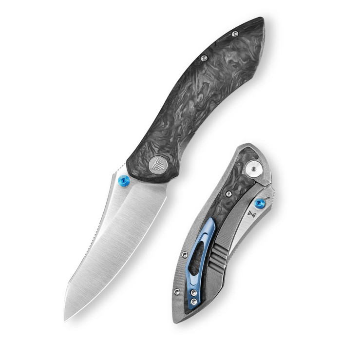Нож Trivisa Rhino-W, M390, Карбон, Черный (JM08-W-M)  