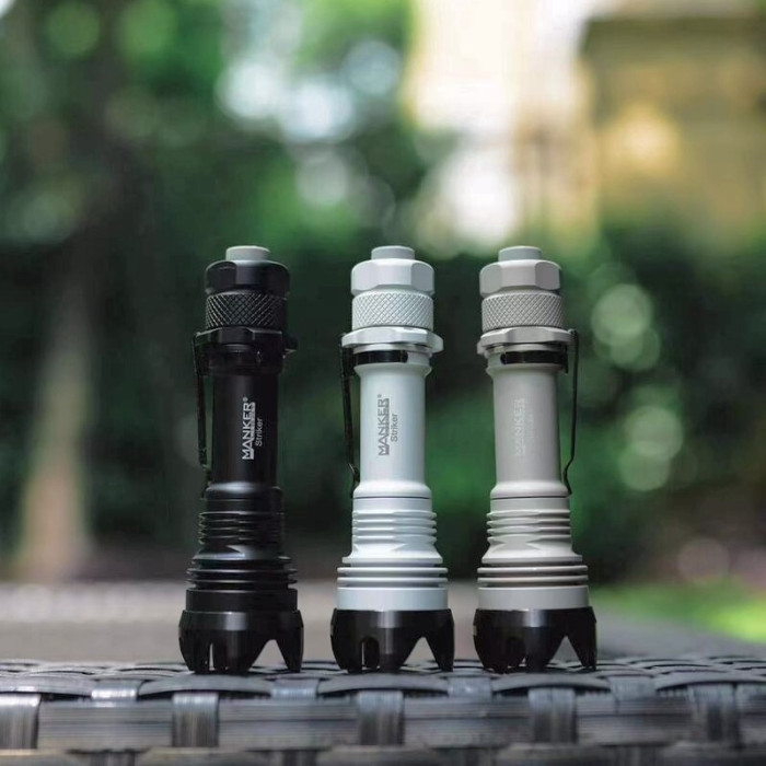 Фонарь Manker Striker Black Bundle, черный  