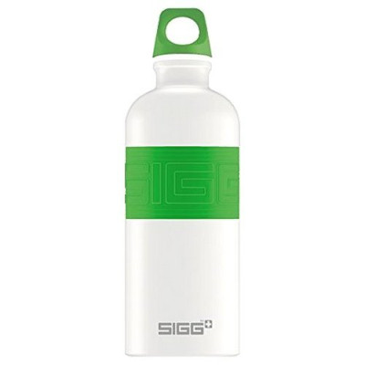 Бутылка для воды SIGG CYD Pure White Touch, 0.6 л (зеленая)