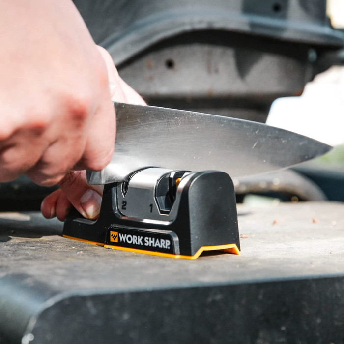 Work Sharp Точилка кухонная механическая Kitchen Edge WSKTNKES-I (поврежденная упаковка)  