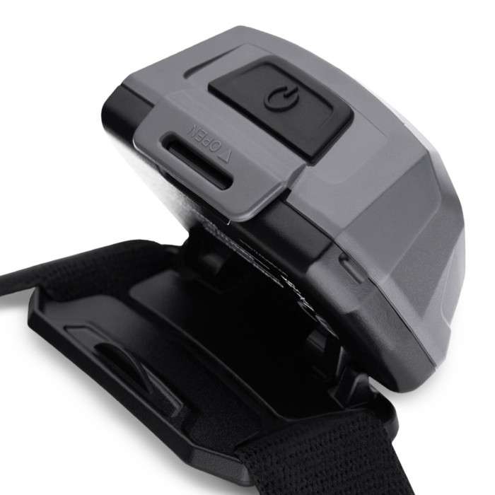 Фонарь налобный Brevia 200Lm, 3 режима+flash, 3xAAA, IP64  