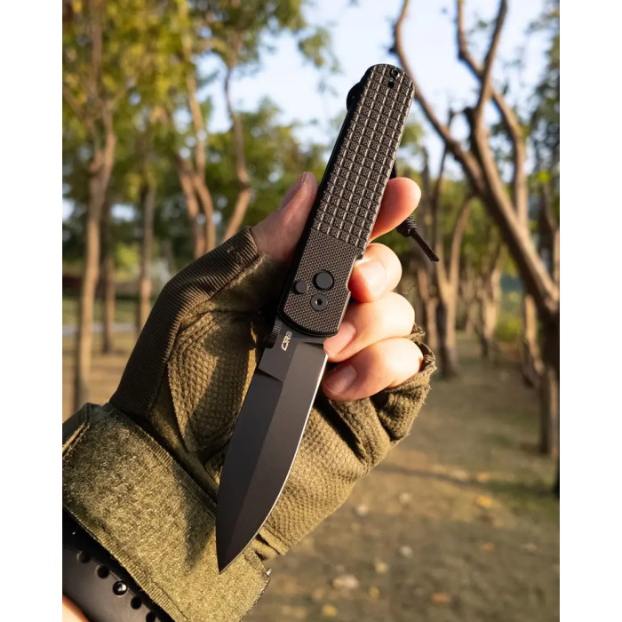 Нож CJRB Locust Black Blade, AR-RPM9, G10 black  