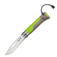 Нож Opinel №8 Outdoor Earth (зеленый)