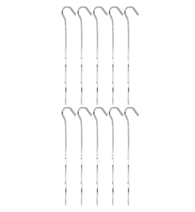 Колышки для палатки винтовые Summit Corkscrew Pegs 10 шт.  