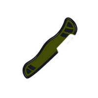 Накладка ручки ножа задн. green/black (111мм), VxC8334.C2