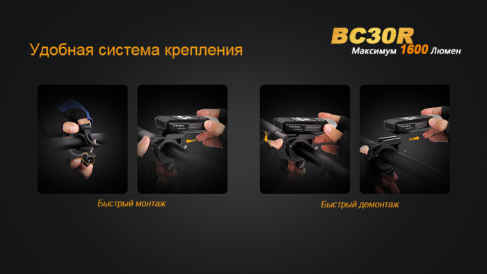 Велофара Fenix BC30R Cree XM-L2 (T6)  