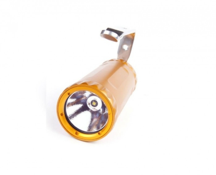 Подводный фонарь Ferei W160A Т6 тёплый жёлтый свет, 800 люмен  