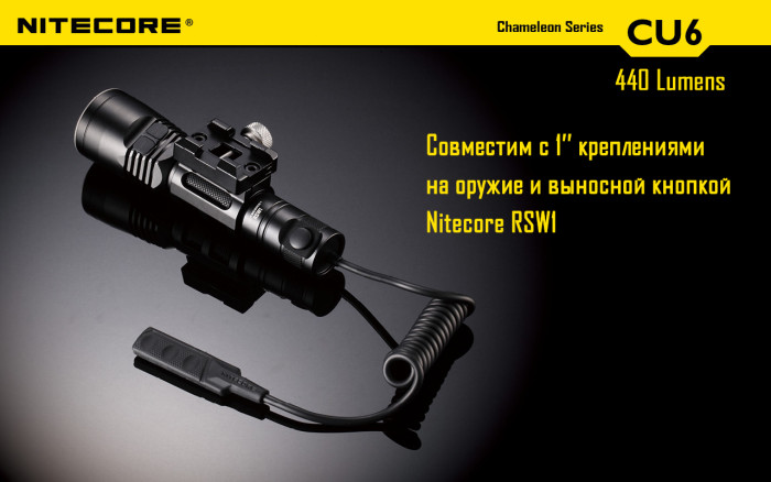 Набор для ночной охоты Nitecore CU6, в подарочном кейсе  