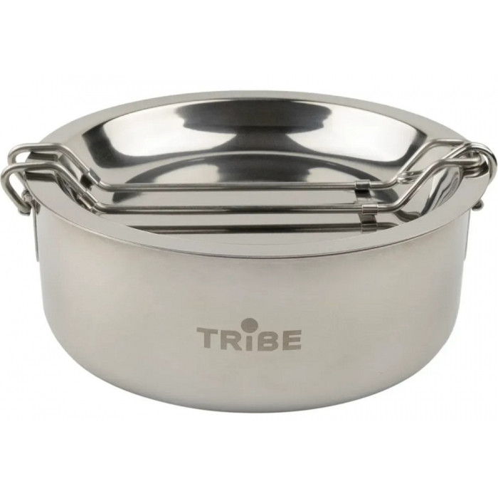 Набор посуды Tribe Tourist Set 1,2 л стальной T-FG-0008-metal  