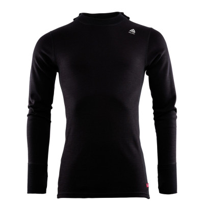 Худи мужское Aclima WarmWool 200 Hood Sweater Men Jet Black M