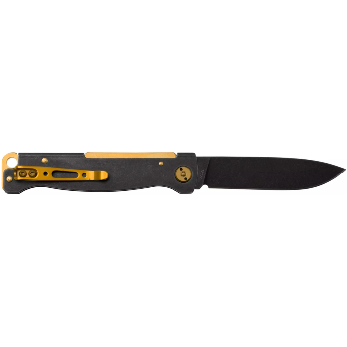 Нож Boker Plus Atlas Black Stonewash Brass  