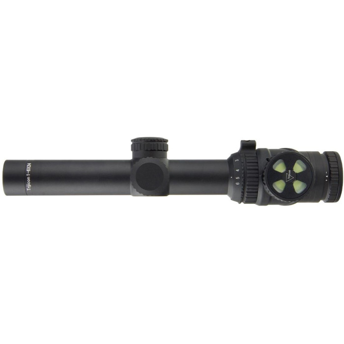 Прицел оптический Trijicon AccuPoint 1-6x24 BAC Red Triangle Tritium / Fiber Optics  