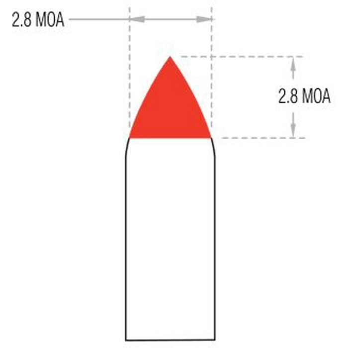 Прицел оптический Trijicon AccuPoint 1-6x24 BAC Red Triangle Tritium / Fiber Optics  