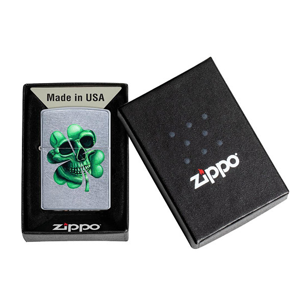 Зажигалка Zippo 207 Lucky Skull Design (49260)  