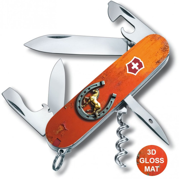 Складной нож Victorinox SPARTAN ZODIAC 3D Счастливая подкова 1.3603.Z5260hk