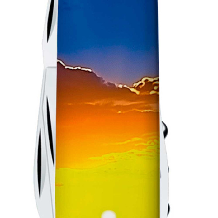 Складной нож Victorinox CLIMBER UKRAINE Рассвет  