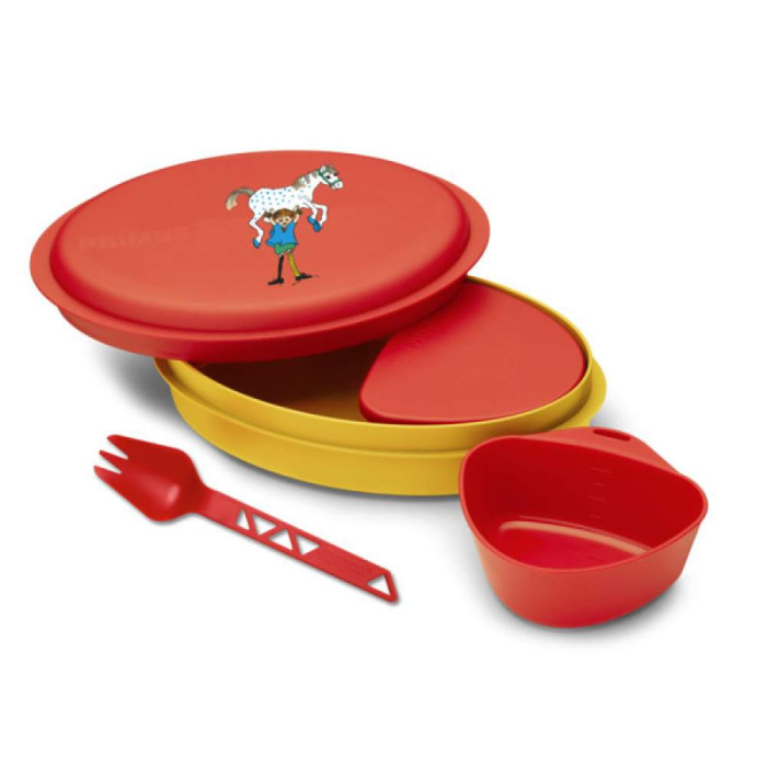 Столовый набор Primus Meal Set Pippi  - красный 