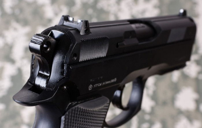 Пистолет пневматический ASG CZ 75D Compact 4,5 мм  