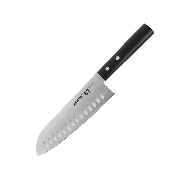 Нож кухонный Samura 67 Сантоку, 175 мм, SS67-0095 