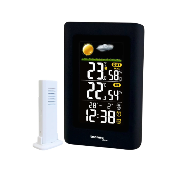 Метеостанция Technoline WS6447- черная 