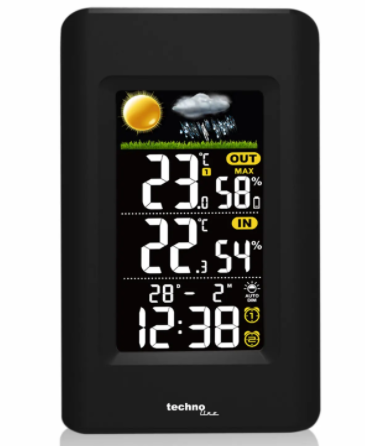 Метеостанция Technoline WS6447- черная  