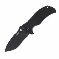 Нож Zero Tolerance folder g-10, черный клинок и рукоять, 0350