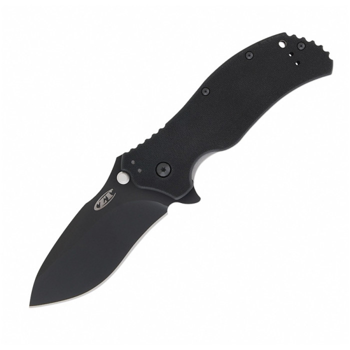 Нож Zero Tolerance folder g-10, черный клинок и рукоять, 0350 