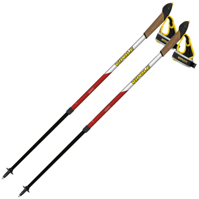 Палки для скандинавской ходьбы Vipole Vario Red DLX (S25 28)  