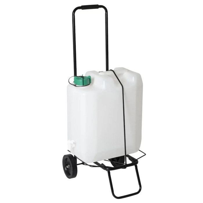Тележка хозяйственная Bo-Camp Luggage Trolley Foldable 35 kg Black (5267281)  
